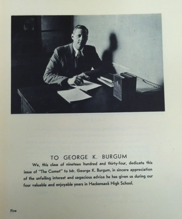 1936 HHS Yearbook pg4 Dedication